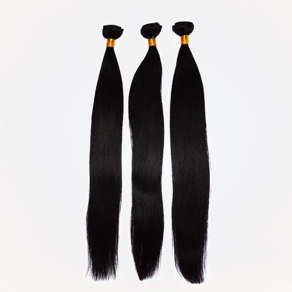 Brazilian hair Silk Straight Human Hair Weaving  in USA LJ132